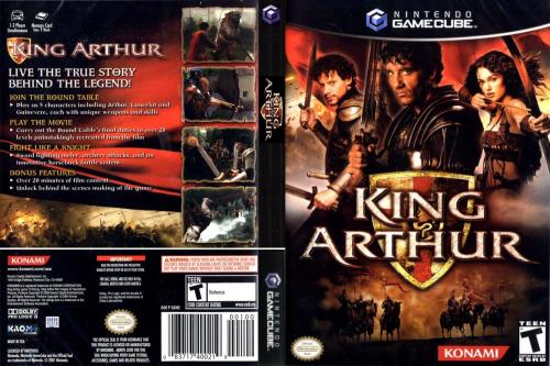 King Arthur (Europe) (En,Fr,De,Es,It) Cover - Click for full size image